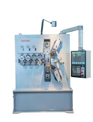 Modelli di XD -680 macchina d'avvolgimento della primavera di CNC di 8.00mm - di 3,00 con il servo sistema di moto