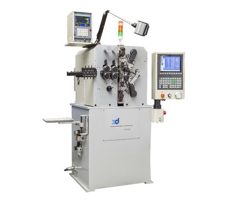 0.5~2.0mm macchina d'avvolgimento della primavera di CNC di otto assi, alta precisione, tasso di produzione 700pcs/min, lavoro manuale di 50% conservato