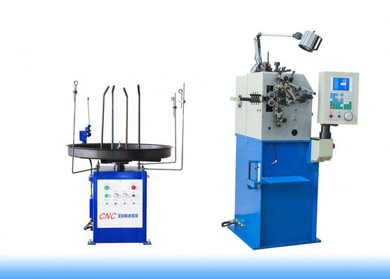 La velocità della bobinatrice della primavera di CNC di 2 assi raggiunge 550 pc/min all'interno del diametro Φ0.15 - 8.0mm del cavo