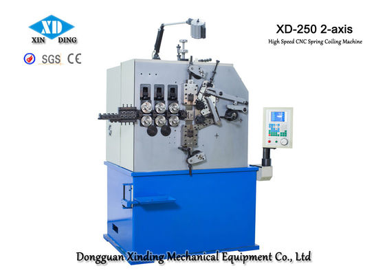 Macchina d'avvolgimento della primavera di XD-250 2-Axis producendo le molle di compressione di 5.0mm - di 2.0mm