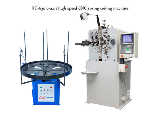 La macchina d'avvolgimento della primavera ad alta velocità di XD-620 6-Axis per la fabbricazione balza efficientemente