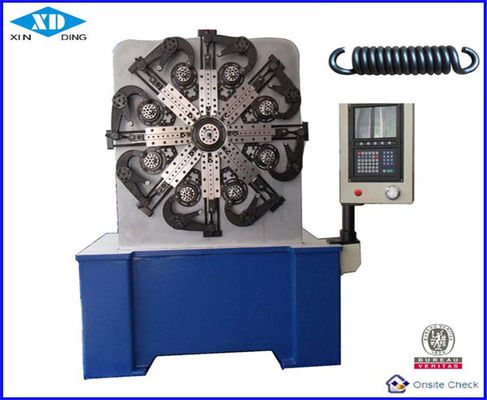 Primavera automatizzata di CNC che forma macchina con il tasso di produzione visualizzato sullo schermo