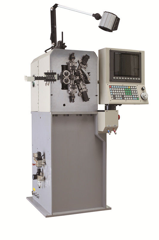 Macchina d'avvolgimento di otto assi della primavera multifunzionale di CNC, primavera che forma alta precisione a macchina e velocità